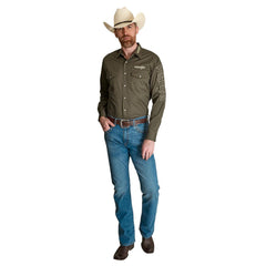 Camisa Vaquera Wrangler Hombre de Logo s921