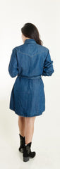 Vestido Vaquero Wrangler Mujer Asiluetado 139