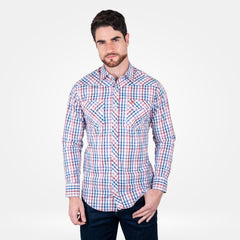 Camisa Vaquera Wrangler Western Fashion Hombre 967