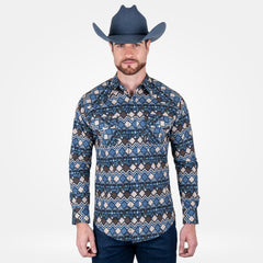 Camisa Vaquera Wrangler Checotah Hombre 967
