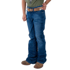 Jeans Vaquero Wrangler Niña Corte Bota 740