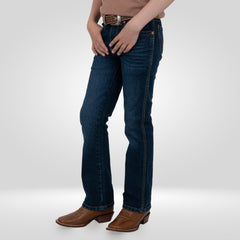 Pantalon Vaquero Wrangler Slim Boot Niño 362