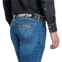 Jeans Vaquero Wrangler Hombre Slim Straight Retro s274