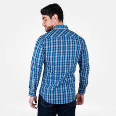 Camisa Vaquera Wrangler Western Fashion Hombre 874