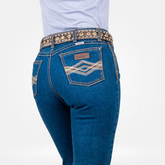 JEANS Vaquero Wrangler High Rise Mujer 608