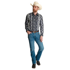 Camisa Vaquera Wrangler Hombre Checotah s966
