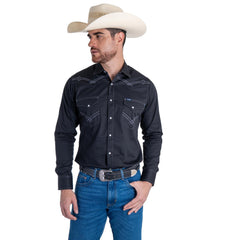 Camisa Vaquera Wrangler Hombre s147
