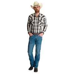 Camisa Vaquera Wrangler Hombre Painted Desert s961