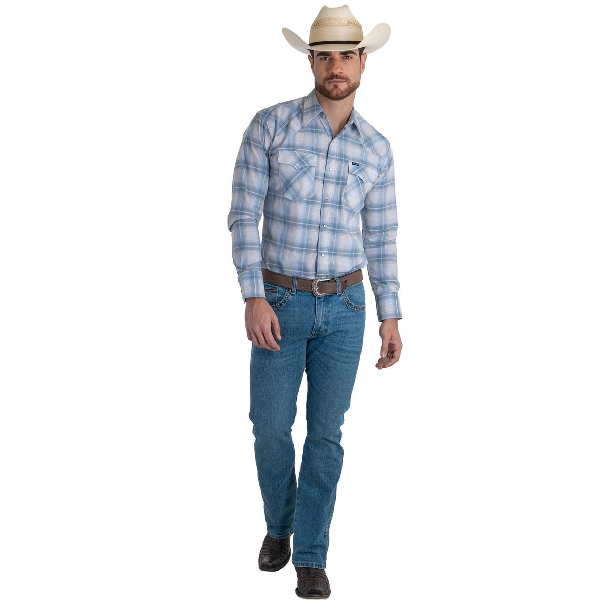 Camisa Vaquera Wrangler Hombre Painted Desert s943